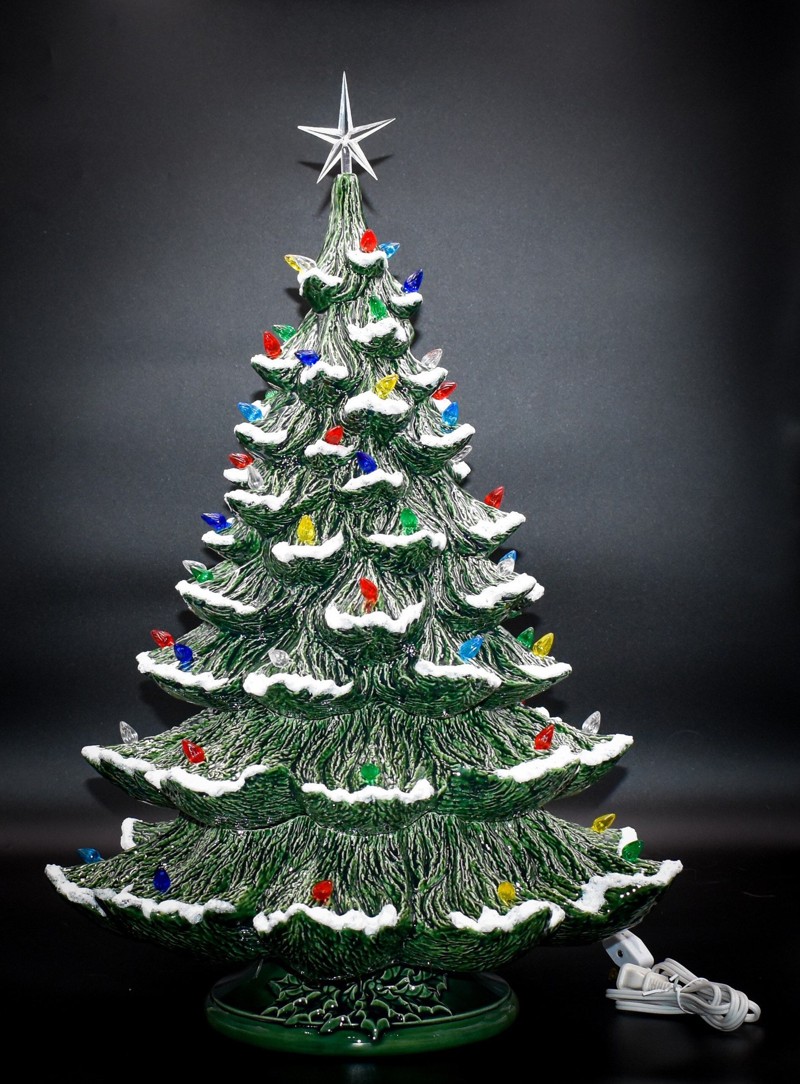 christmas ceramic christmas tree