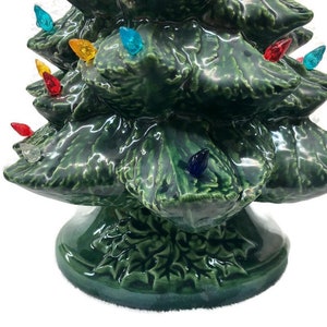 Ceramic Christmas Tree 12 Inches Ceramic Christmas Tree 12 Inches Tall 14 With Star Ceramic Tree Christmas image 8