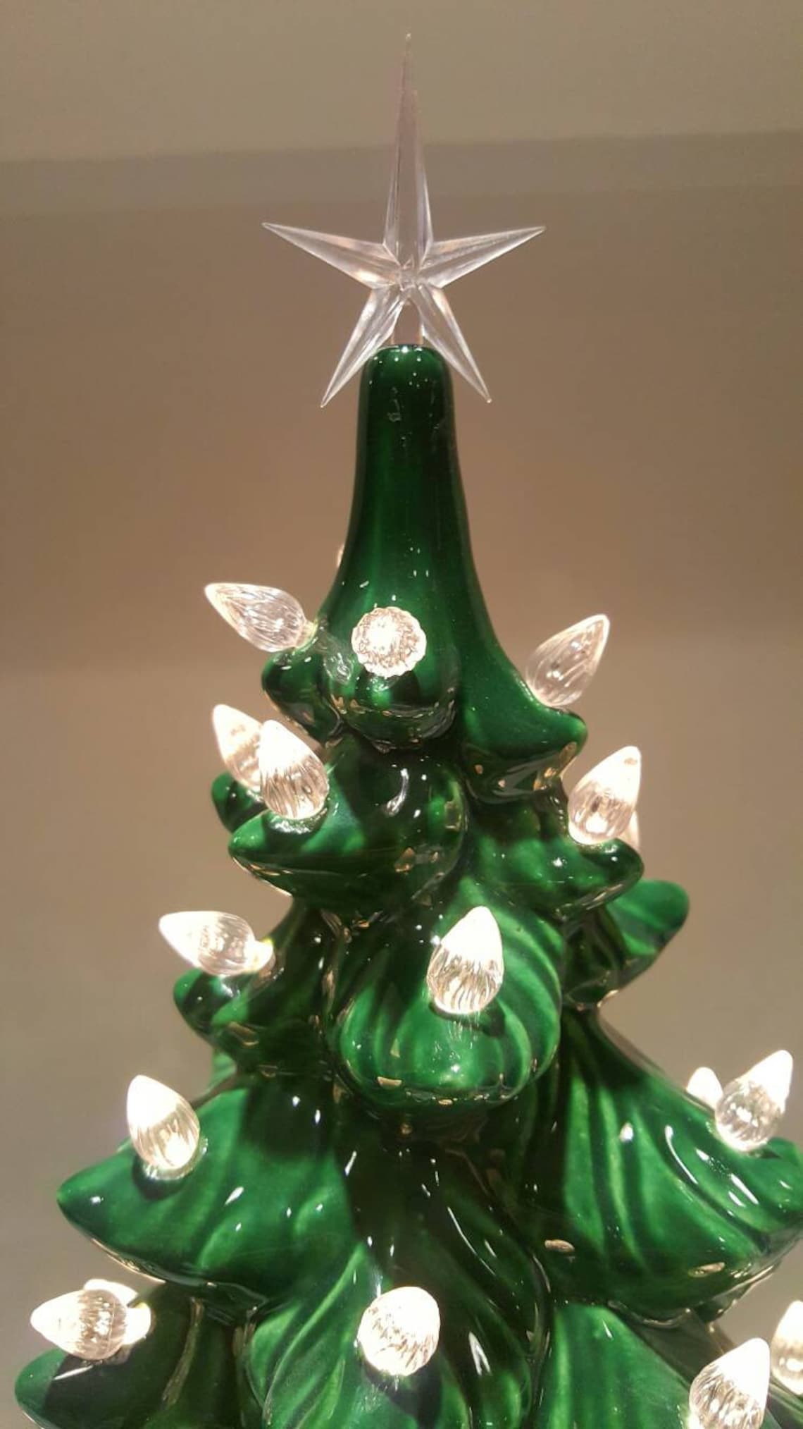 Ceramic Christmas Tree 16 Inches Ceramic Christmas Tree Etsy