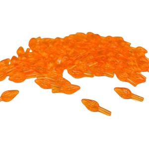 Small Orange Twist Lights For Ceramic Christmas Tree - Small Orange Replacement Lights For Ceramic Trees