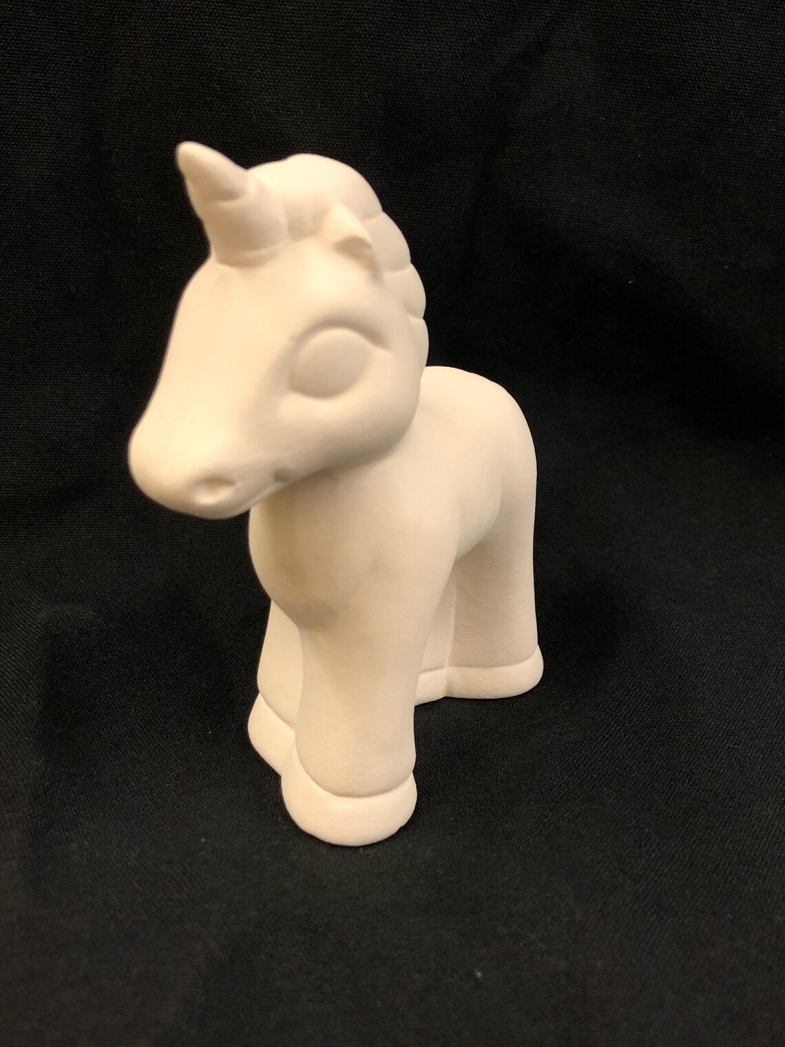 Small Ceramic Bisque Unicorn Ceramic Unicorn Unicorn Etsy