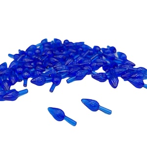 Kleine donkerblauwe twist lights voor keramische kerst rees - kleine blauwe vervangende lichten