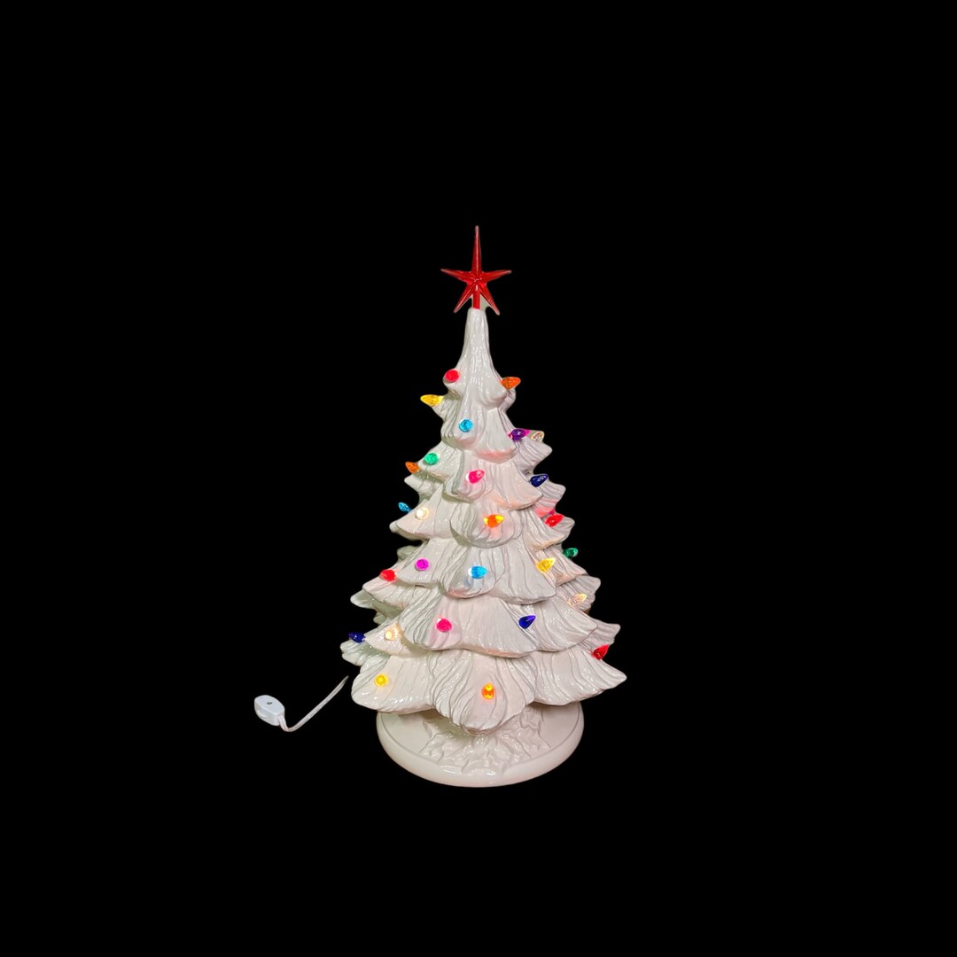Ceramic Christmas Tree White Ceramic Christmas Tree Ceramic Tree With