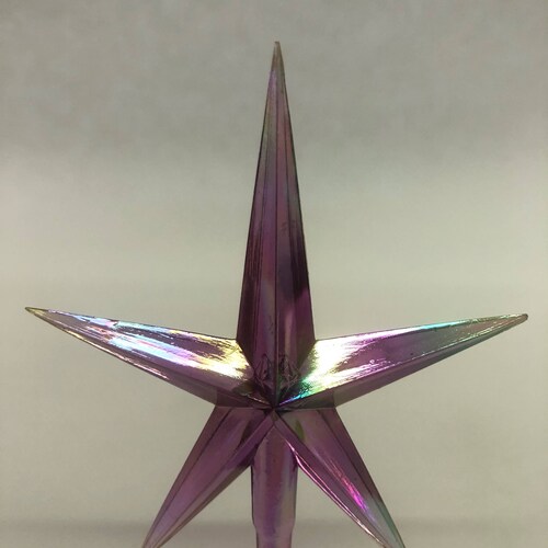 Large Purple Aurora Star for Ceramic Christmas Tree Star for Etsy