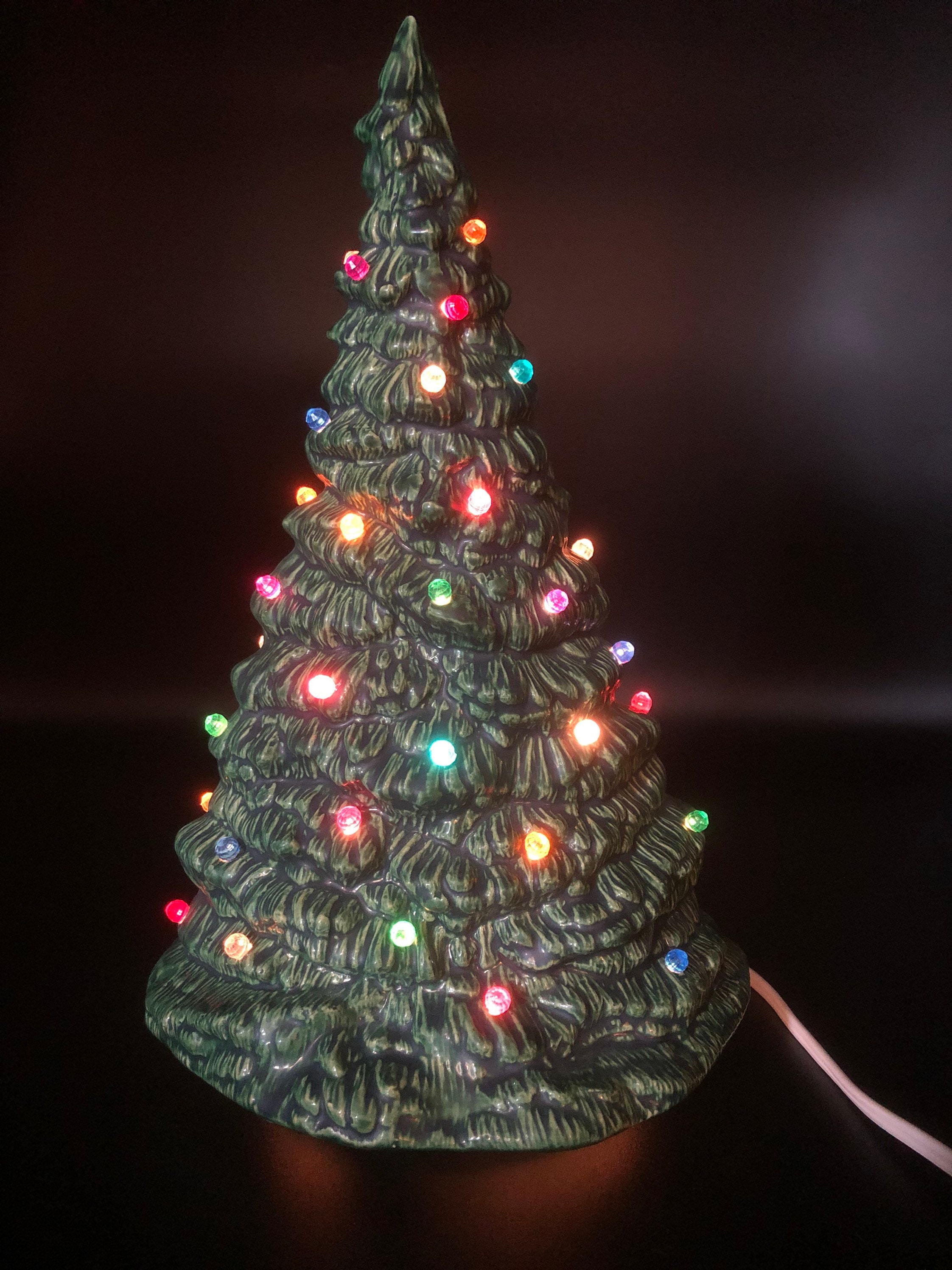 Ceramic Christmas Tree 12 Inch Ceramic Tree Doc Holliday Etsy