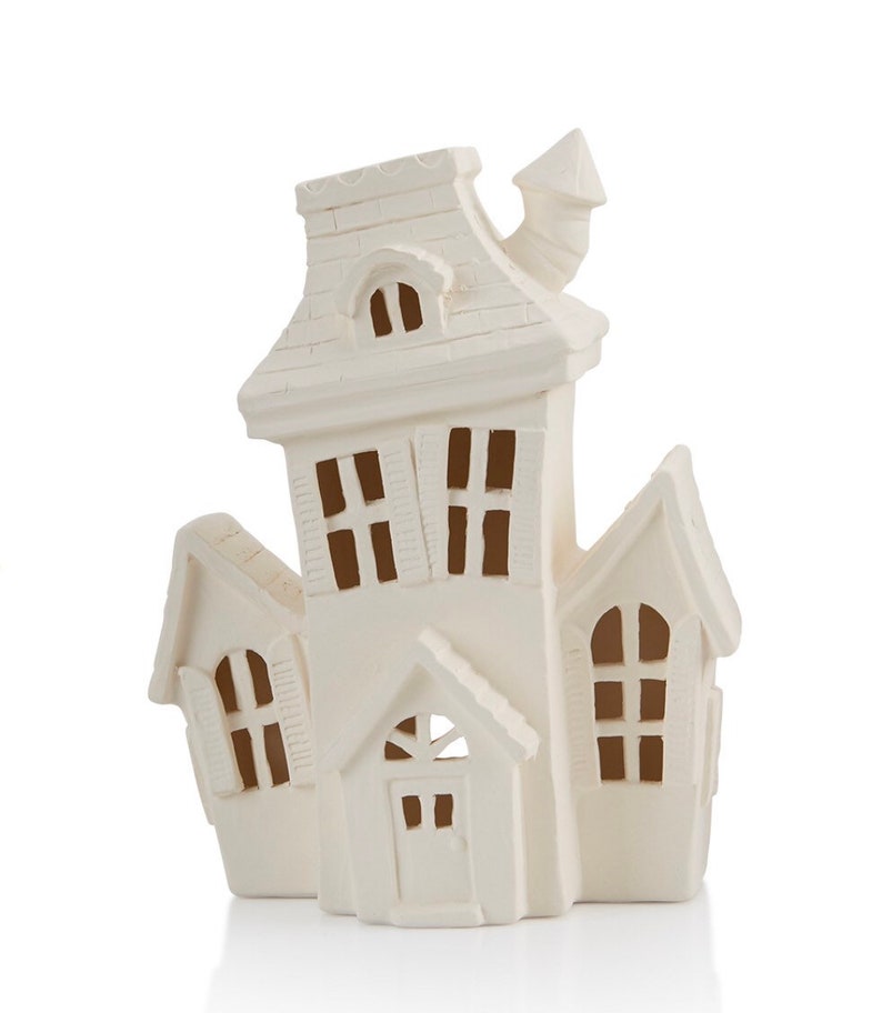 Ceramic Bisque Mansion