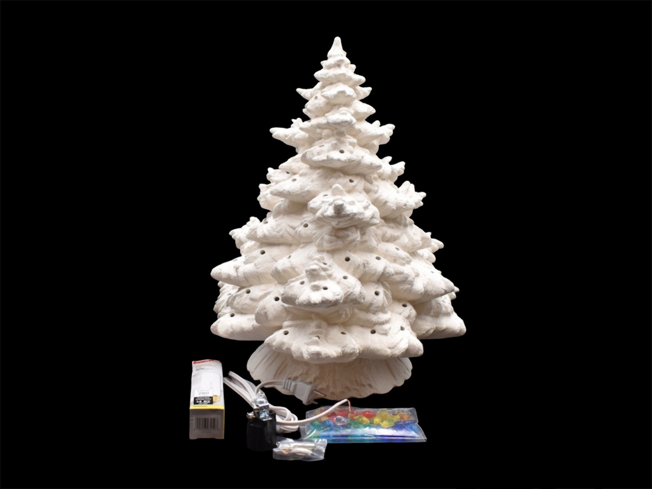 油彩画　Xmas tree 油彩画 Xmas tree Amazon.com: Christmas Wall art, Chiristmas