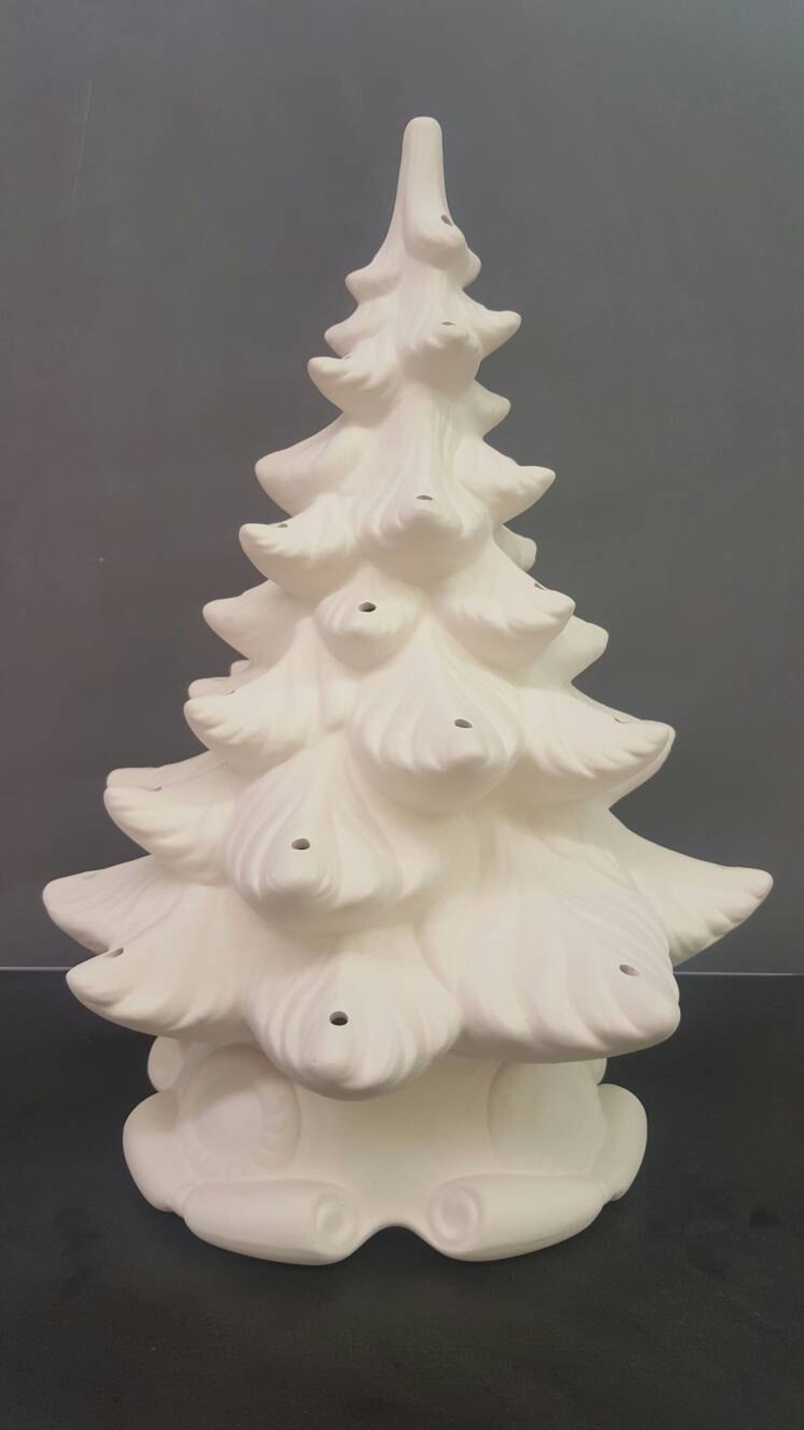 DIY Ceramic Christmas Tree Kit Vintage Christmas Tree Ready Etsy