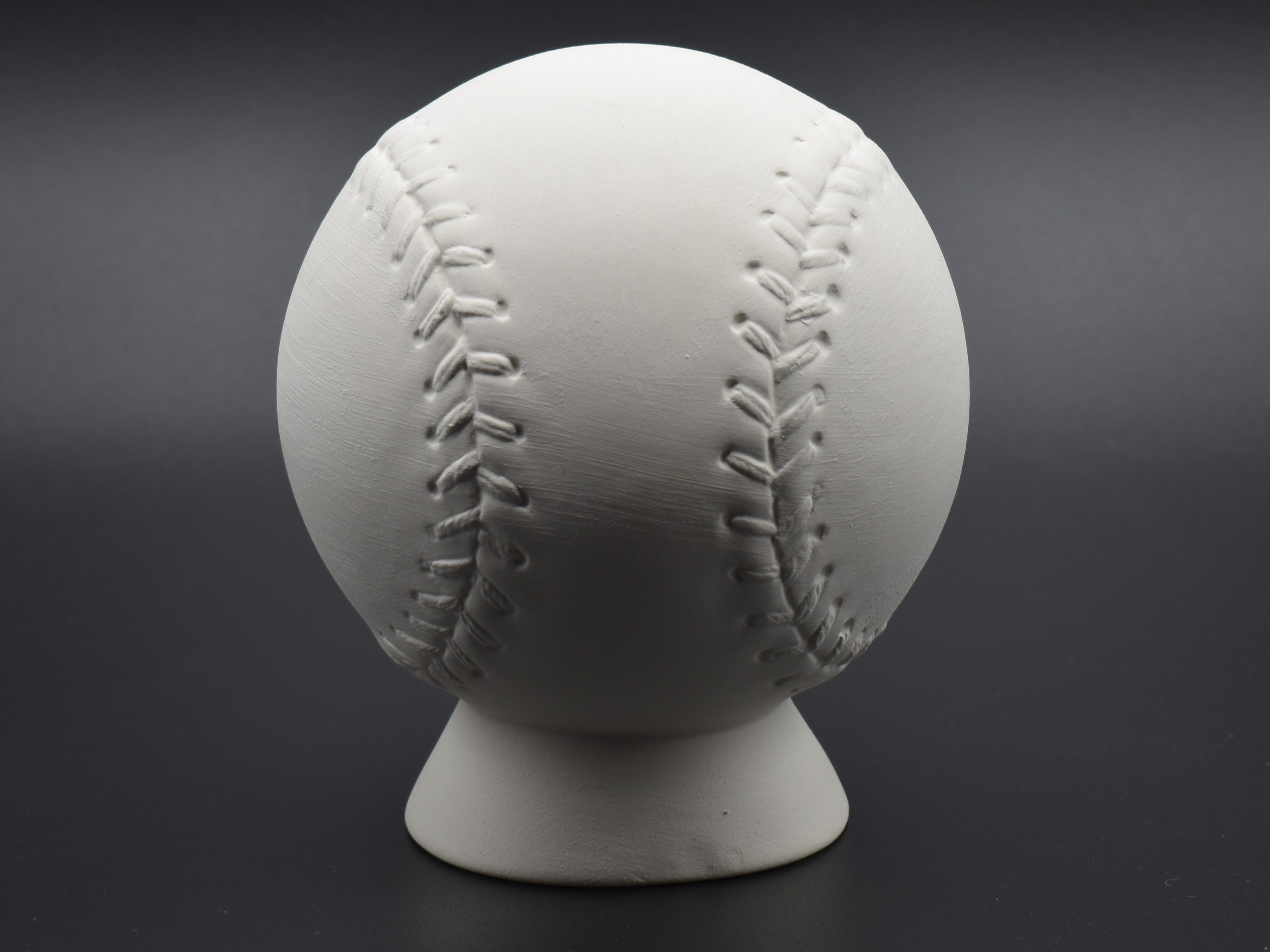Baseball - Ceramic Baseball - Ceramic Bisque - Ready to Paint