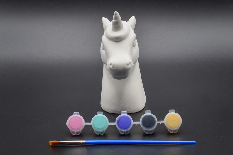 Paint Your Own Unicorn Bank Ceramic Unicorn Unicorn With Etsy