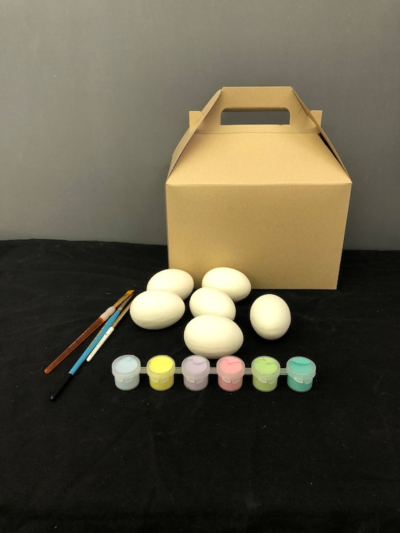 6 Huevos De Pascua Huevos De Pascua Media Docena De Huevos Etsy