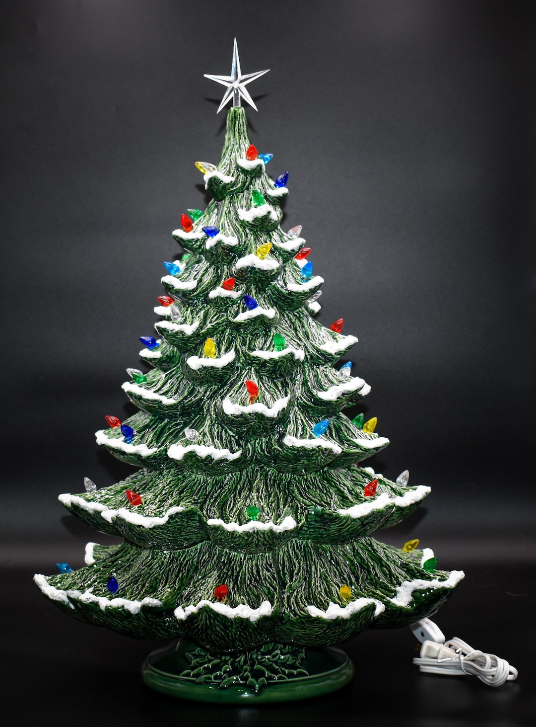 Are vintage ceramic Christmas trees worth a lot of money?