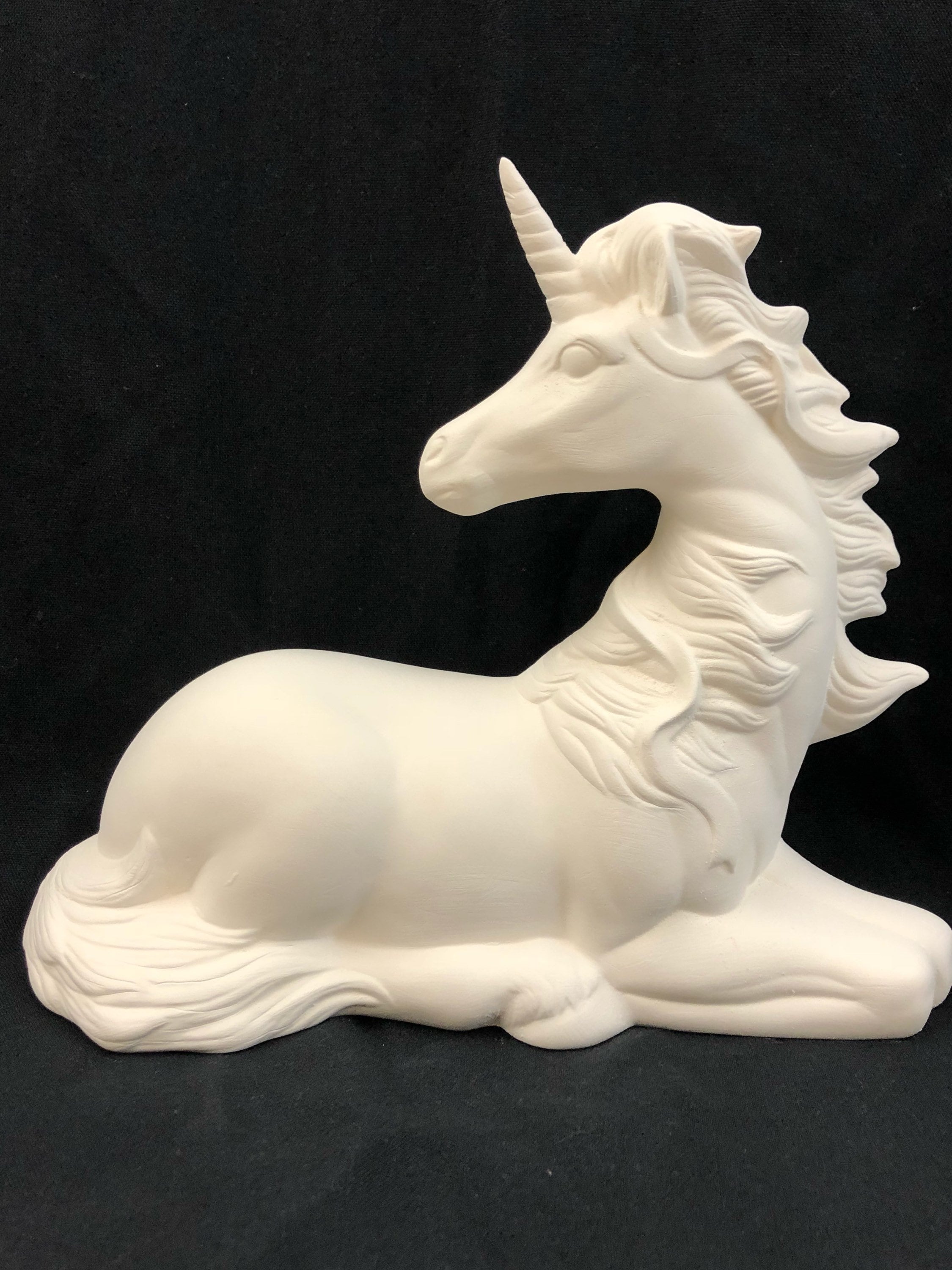 Ceramic Bisque Unicorn Ready to Paint Unicorn Unicorn Etsy