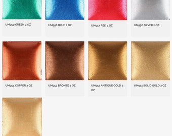 Ultra Metallic Paint - Duncan Acrylic Paint - Craft Paint - Metallic Paint - Sparkle Paint - Ceramic Paint - Acrylic Stain - 2 Ounce bottle