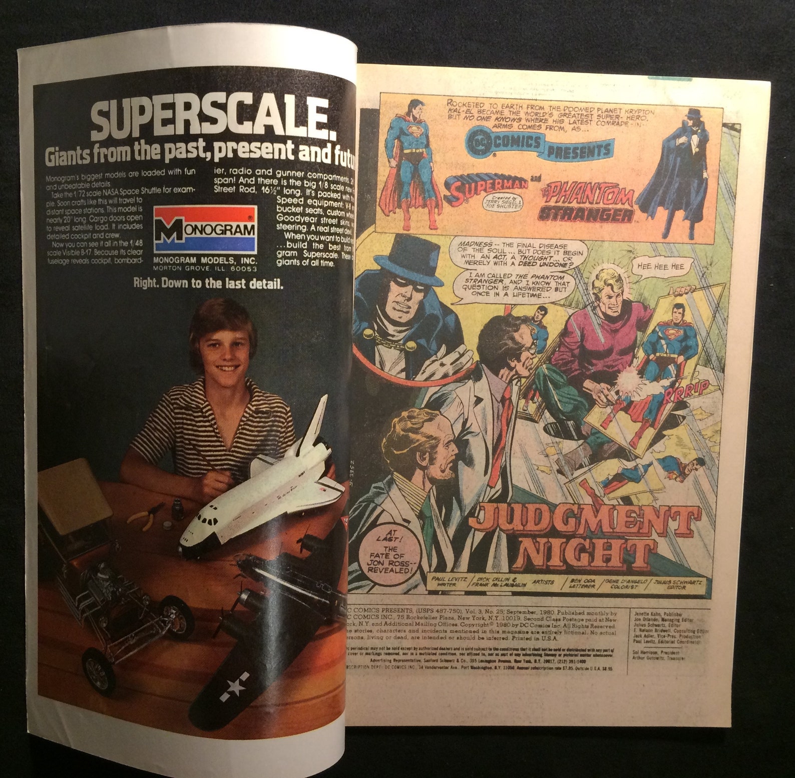 DC Comics Presents Superman and the Phantom Stranger Vol.3 25 Sept 1980