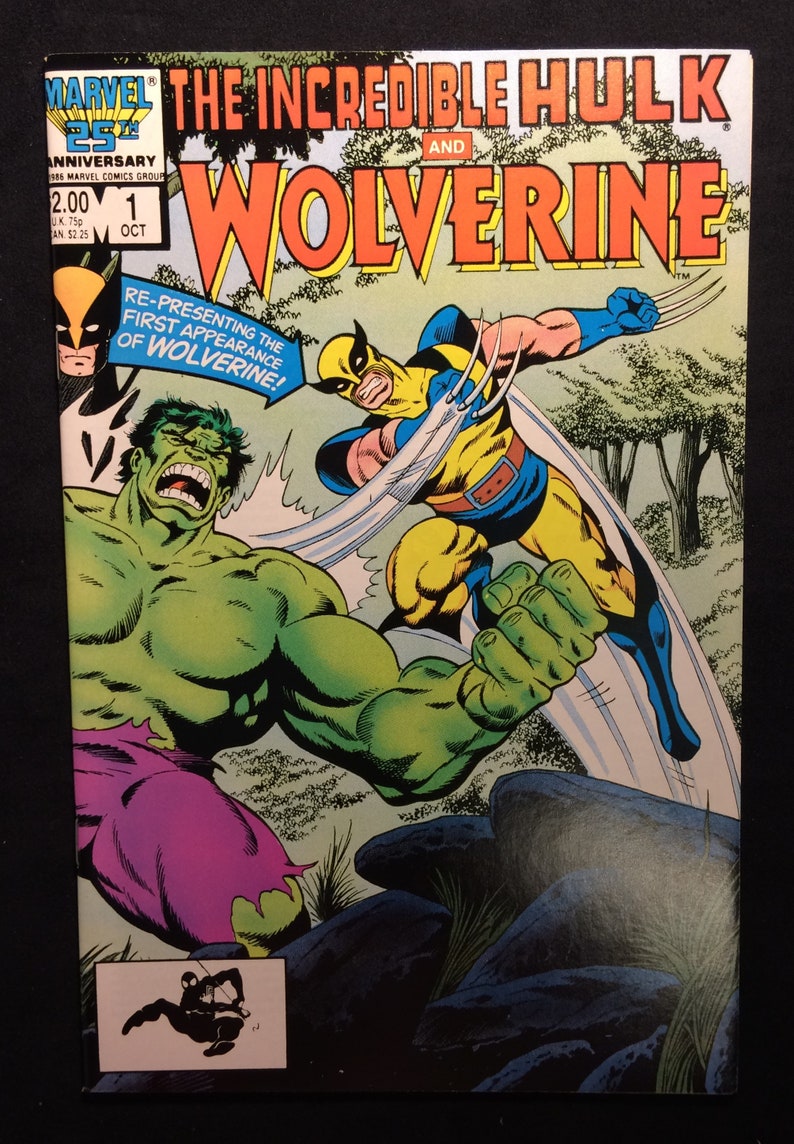 Marvel 25th The Incredible Hulk And Wolverine Vol 1 1 Oct Etsy Marvel 25th The Incredible Hulk And Wolverine Vol 1 1 Oct Etsy
