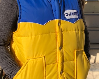 Vintage Anco Nylon Puffer Vest