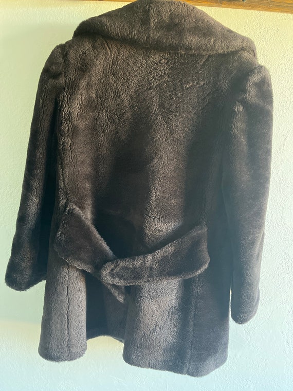 Vintage Brown Shag Women’s Winter Coat - image 6