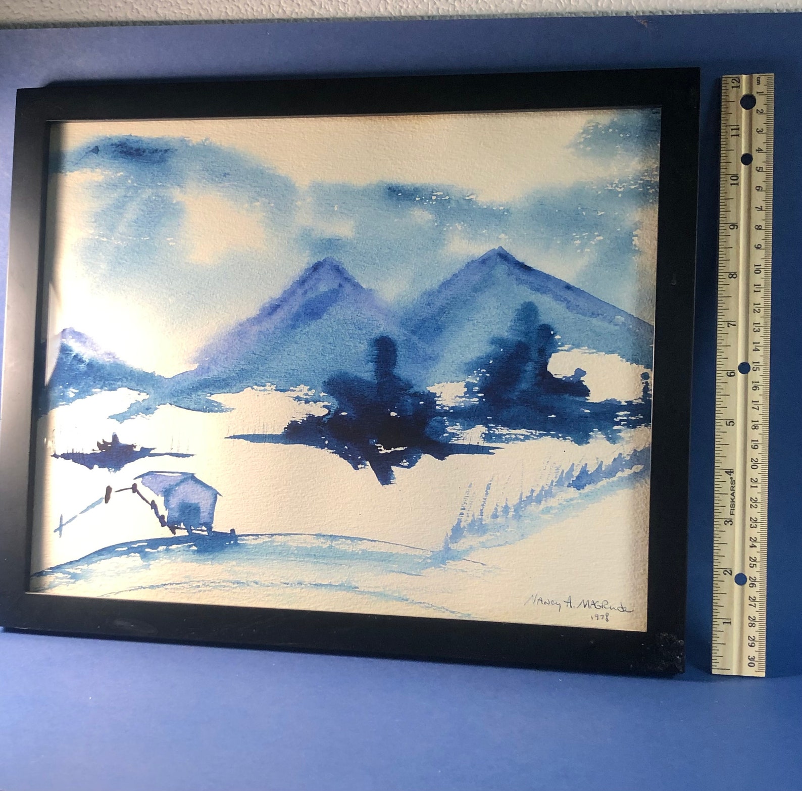 Vintage Watercolor Etsy