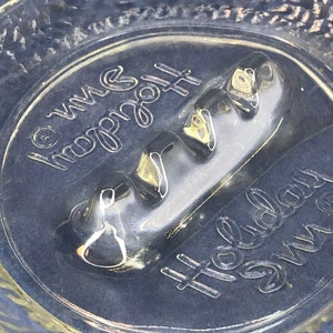 Vintage Holiday Inn Clear Glass Ashtray