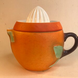 Vintage Erphila Art Pottery Juicer Czech