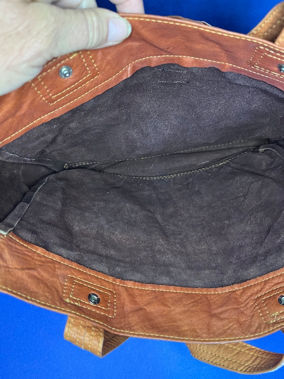 Vintage Gaitan Suede Leather Purse - image 3