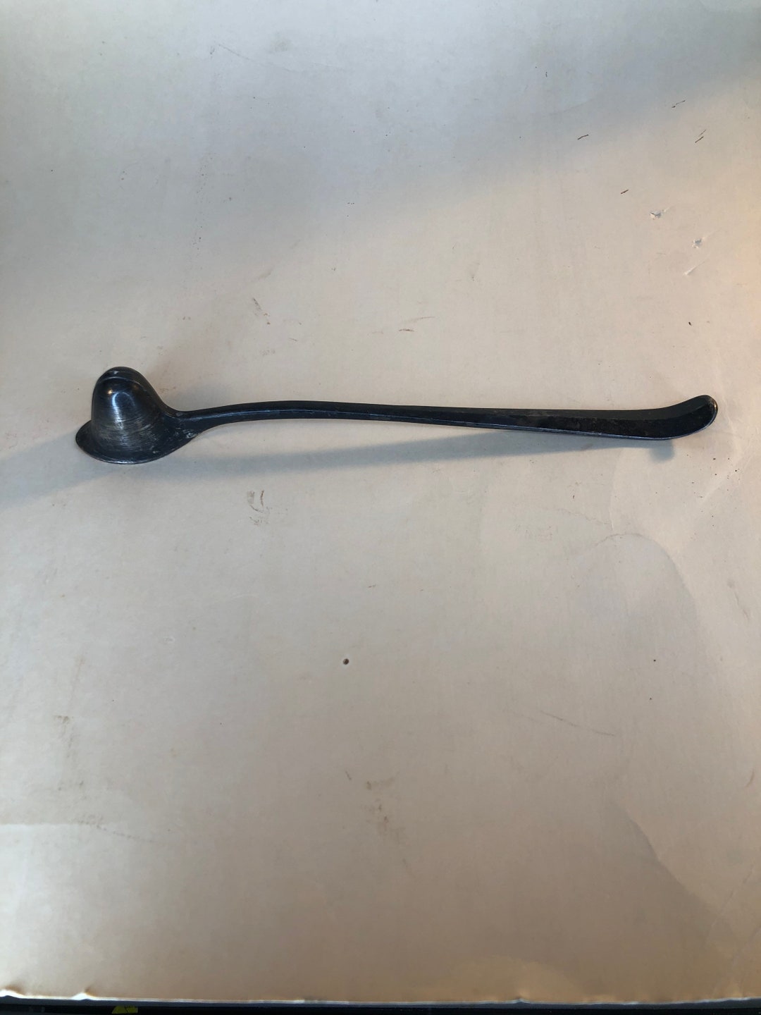 Vintage Metal Candle Snuffer Hallmarks Etsy