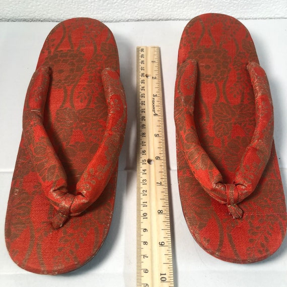 Vintage Japanese Geisha Sandals - image 3