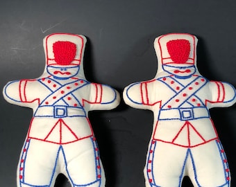 Christmas Soldiers Cloth