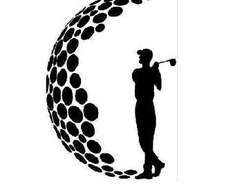 Download Women Golfing Vector Clipart pdf svg eps png dxf INSTANT ...