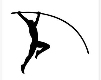 Download Track & Field Women Pole Vault Vector Clipart pdf svg eps ...