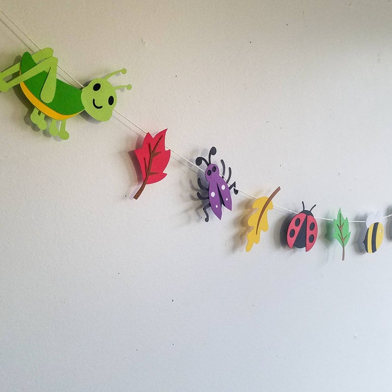 Bug Birthday Party Banner Insect Banner Boy Bug Birthday | Etsy