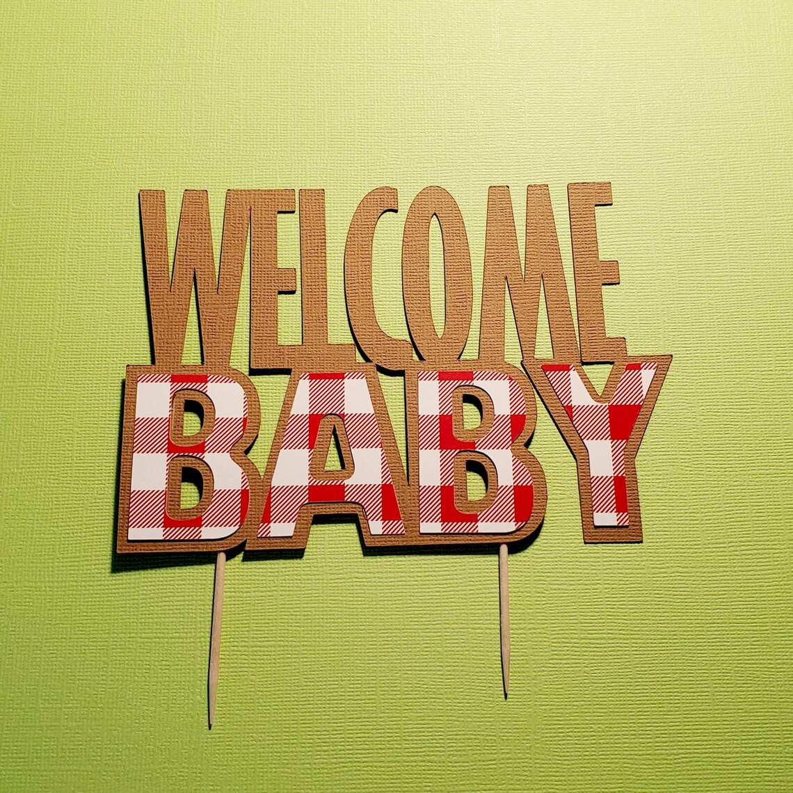 BABYQ Cake Topper Baby Q Cake Topper Baby Shower BBQ Babyq Etsy