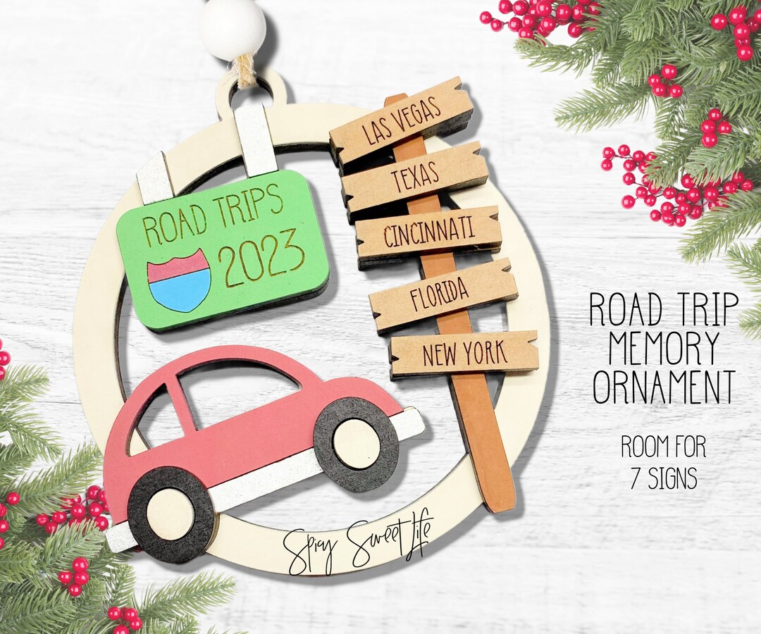 Road Trip Memory Christmas Ornament Road Trip Christmas Etsy Australia