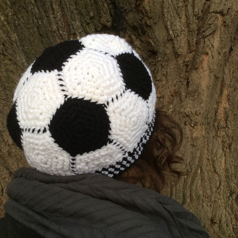 Instant Download Soccer Ball Hat Crochet Pattern Etsy