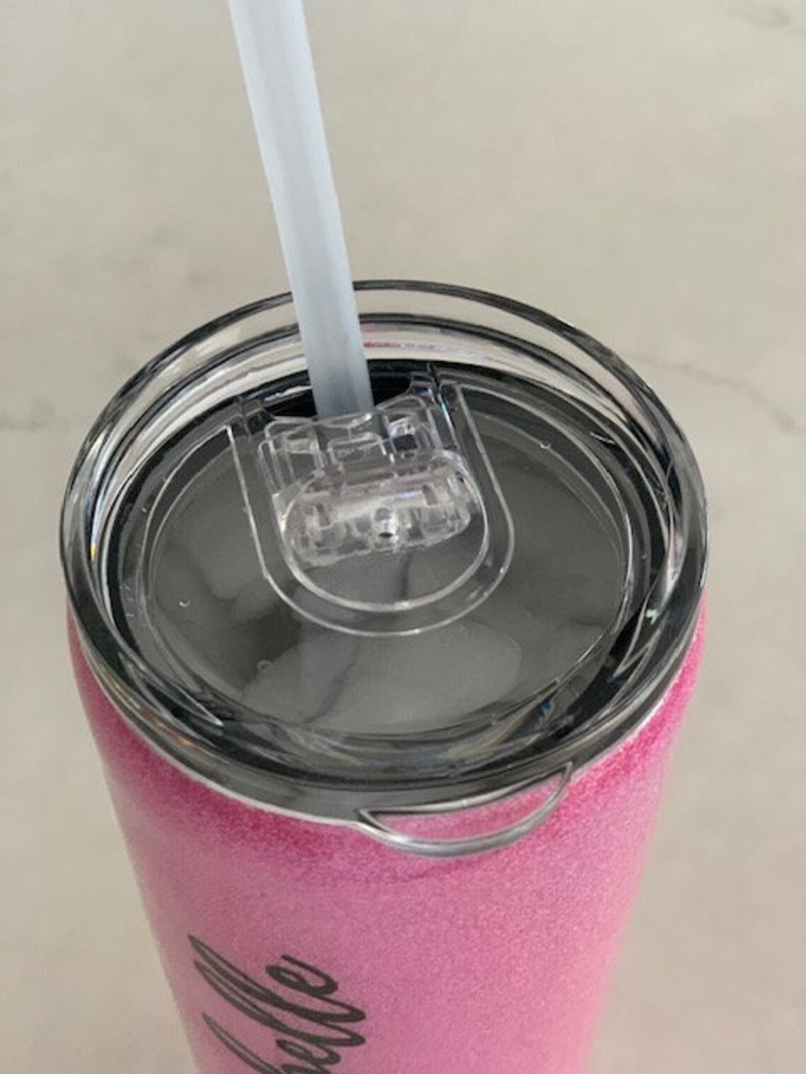 Custom made Hogg 30 oz glitter tumbler with holographic Etsy