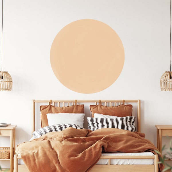 Circle Wall Decals Etsy