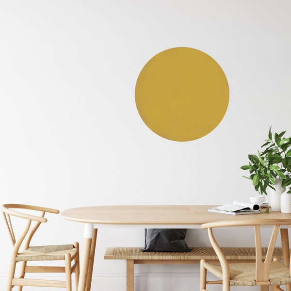 Circle Wall Decals Etsy