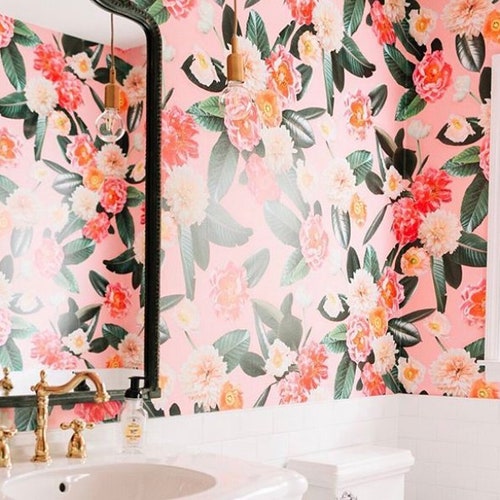 Simple Stripes REMOVABLE Fabric Wallpaper Peel & Stick Etsy