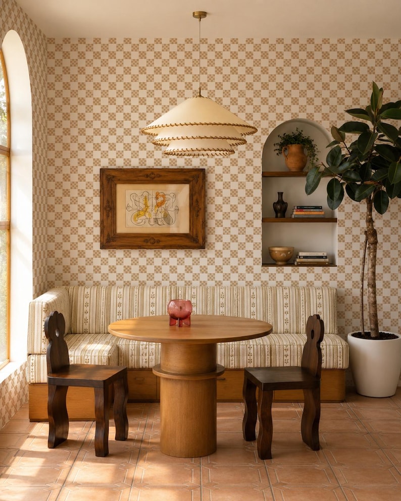 Cantina, blanc et beige