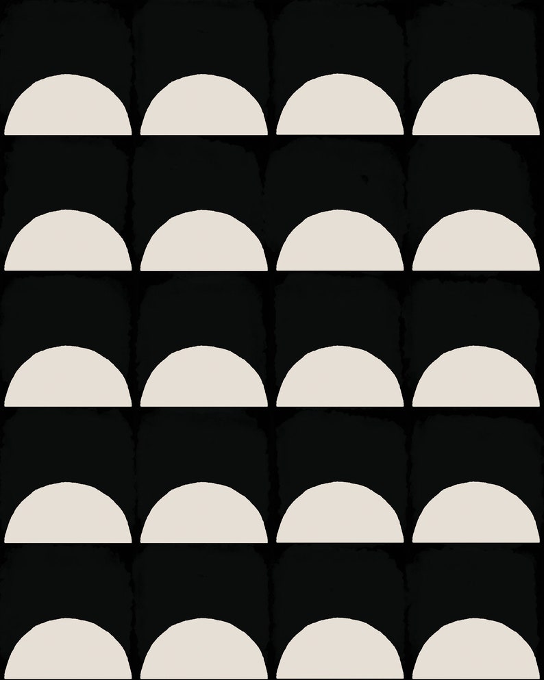 Half Moon Contact Paper Peel and Stick Neutral Multiple Etsy