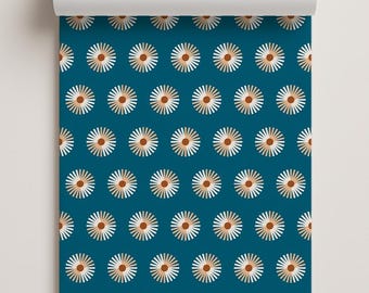 Gingham Kontaktpapier, blau