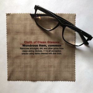 Cloth of Clean Glasses microfiber glasses cleaning cloth