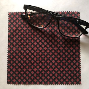 Chainmail microfiber glasses cleaning cloth