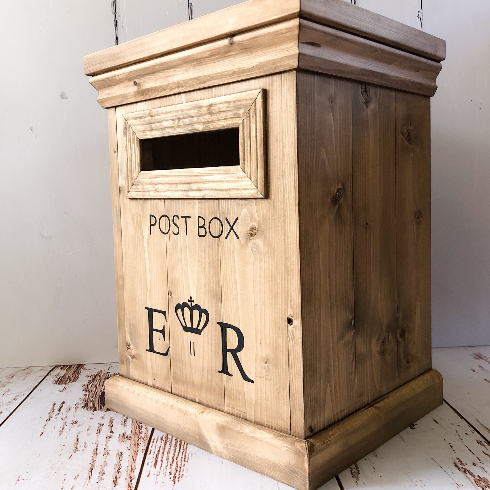 Wood Wedding Post Box for Card and Gift Table. Rustic / Etsy