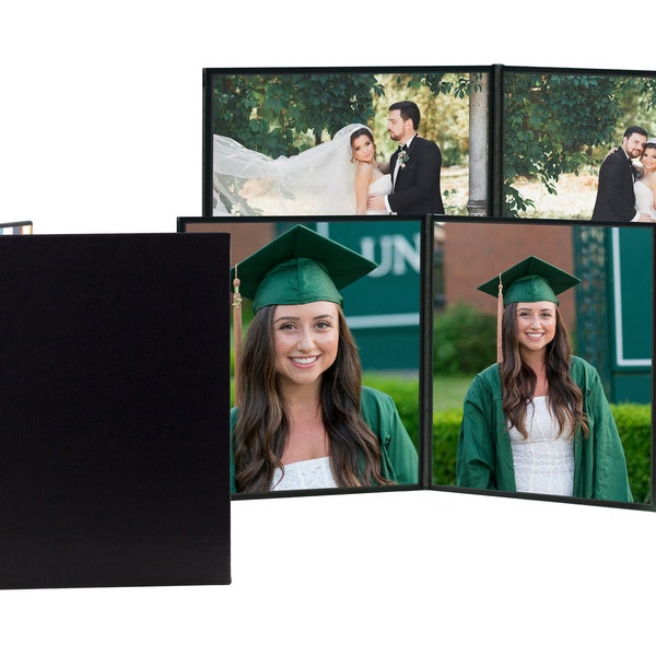 Leather Photo Display Folio with Personalization