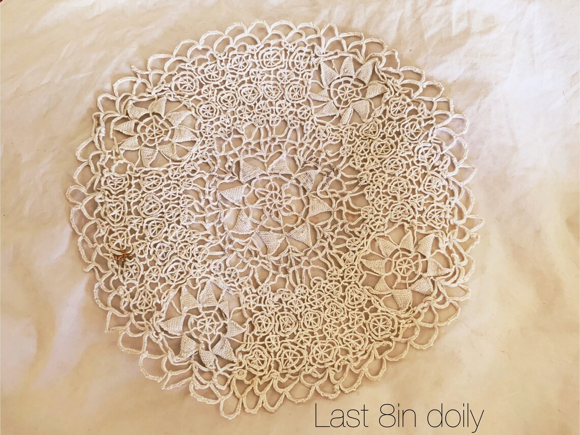 Handmade Antique Italian Needle Lace Mat Reticella Point Etsy