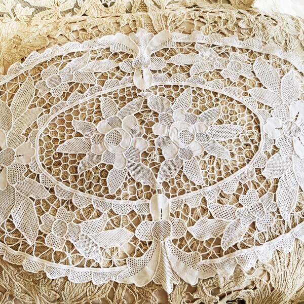 Oval Lace Doily Etsy