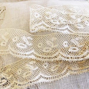 Dentelle de Valenciennes vintage - Récupération