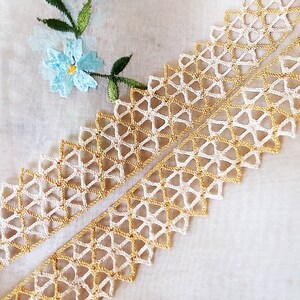 Vintage French Two ToneLace